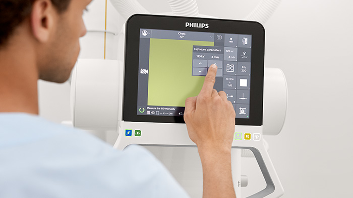 Sistemas de rayos X, DigitalDiagnost&nbsp;C90, cabeza del tubo Eleva, CombiDiagnsot&nbsp;R90