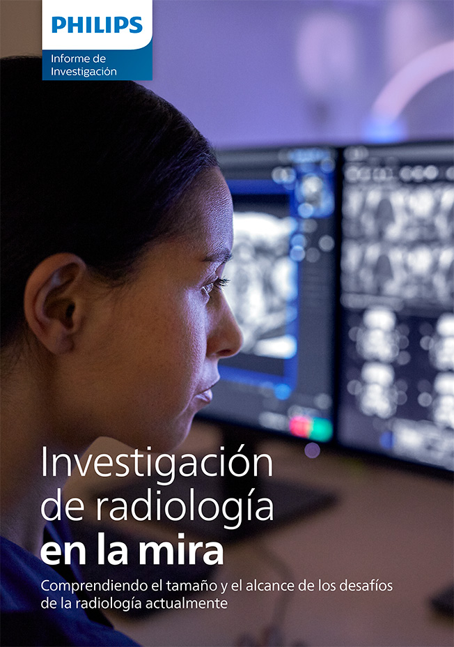 Portada del folleto del paquete de flujo de trabajo de radiolog&iacute;a de Philips