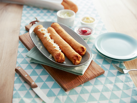 Perritos calientes a la holandesa