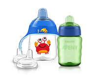 Gama de vasos con boquilla para ni&ntilde;os peque&ntilde;os Philips Avent