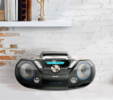Reproductores de CD Philips, radios port&aacute;tiles