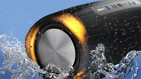 Altavoces Bluetooth port&aacute;tiles resistentes al agua de Philips